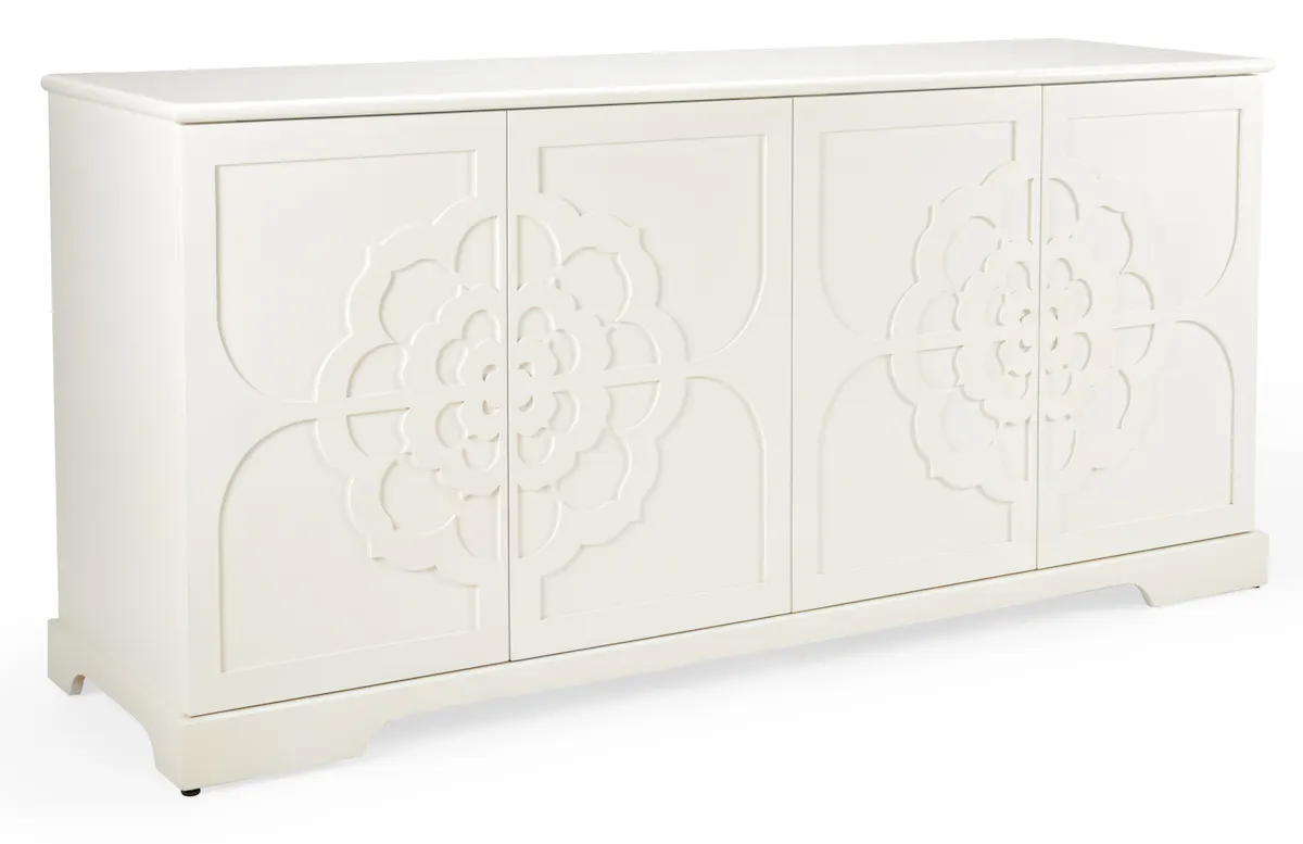 Chelsea House 385019 Dickinson Buffet White Chelsea House 385019 Dickinson Buffet White