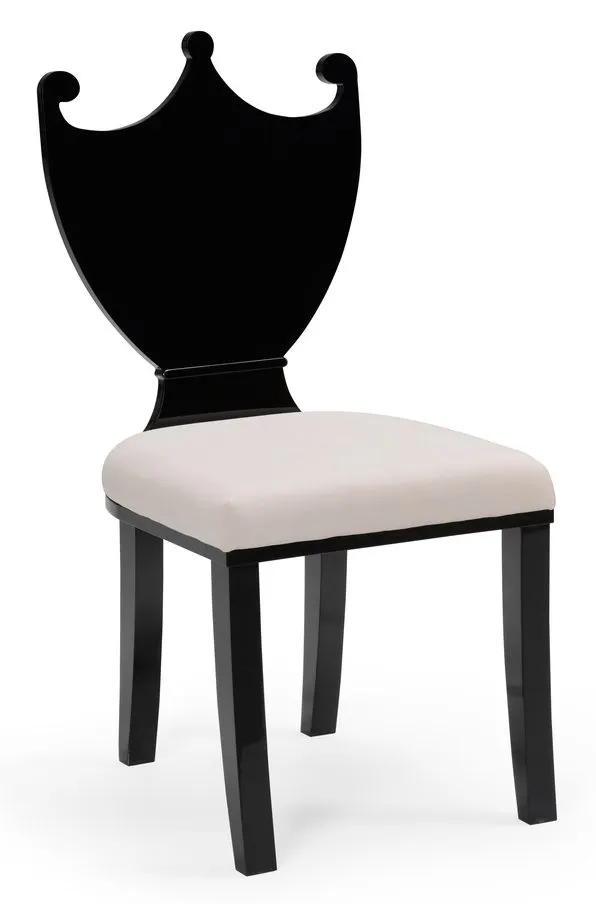 Chelsea House 385022 Regency Hall Chair Black