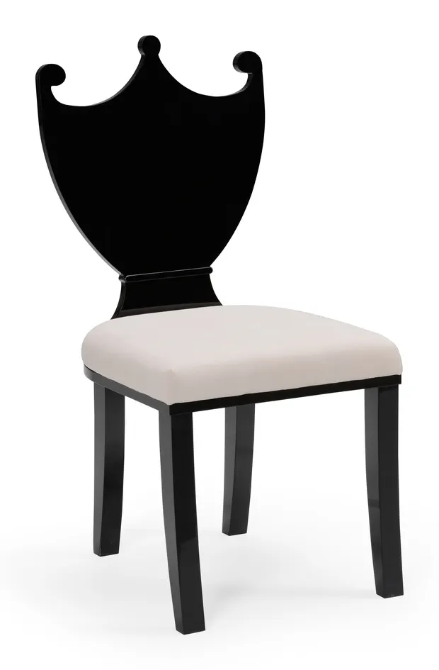 Chelsea House 385022 Regency Hall Chair Black Chelsea House 385022 Regency Hall Chair Black
