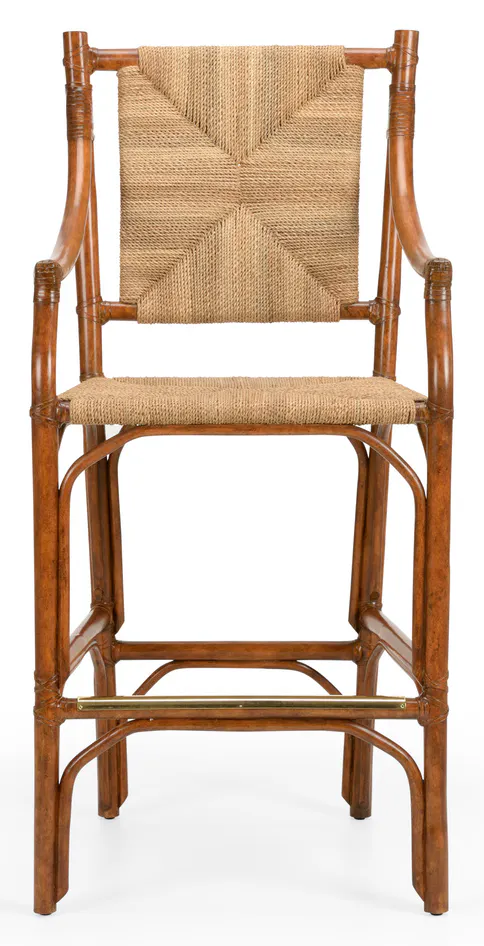 Chelsea House 385060 Mecklenburg Barstool Natural Chelsea House 385060 Mecklenburg Barstool Natural