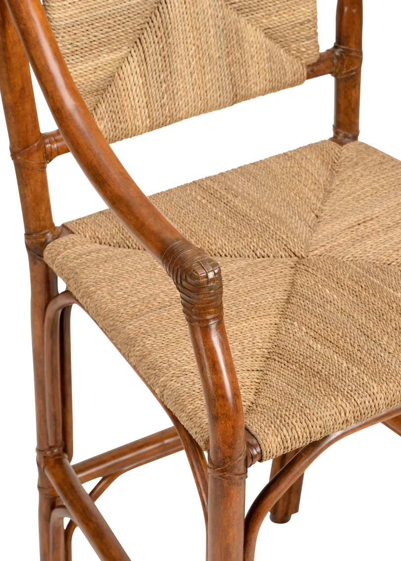 Chelsea House 385060 Mecklenburg Barstool Natural Chelsea House 385060 Mecklenburg Barstool Natural