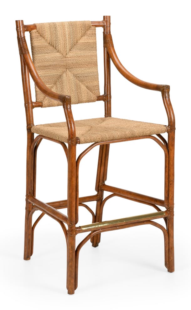 Chelsea House 385060 Mecklenburg Barstool Natural Chelsea House 385060 Mecklenburg Barstool Natural