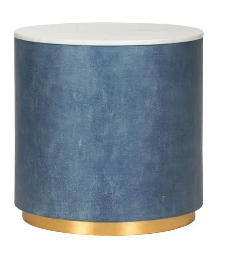 Chelsea House 385209 Horizon Side Table Blue