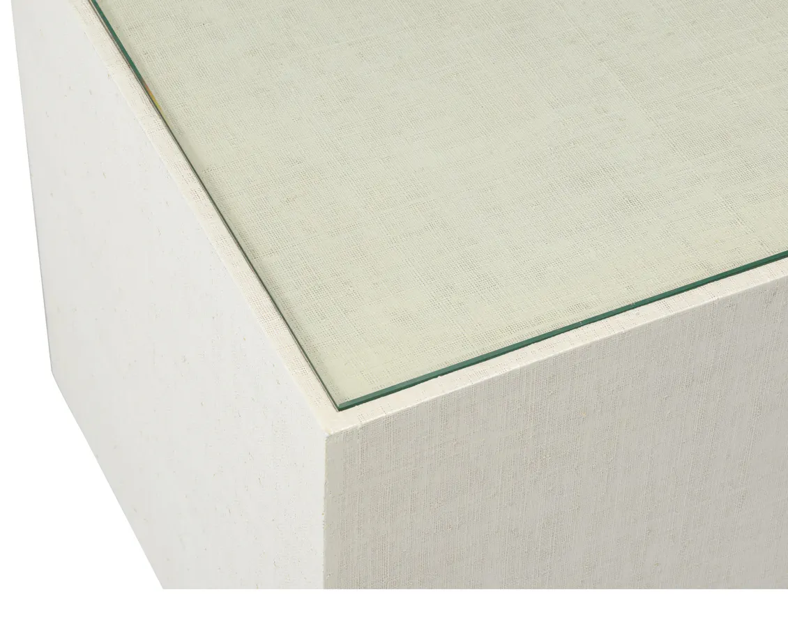Chelsea House 385229 Captiva Bunching Table White Chelsea House 385229 Captiva Bunching Table White