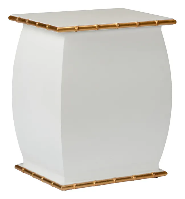 Chelsea House 385234 Wooden Drinks Table White Chelsea House 385234 Wooden Drinks Table White
