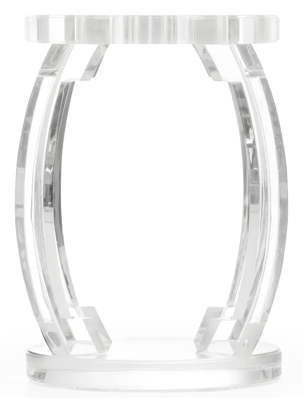 Chelsea House 385247 Lucite Garden Stool Chelsea House 385247 Lucite Garden Stool