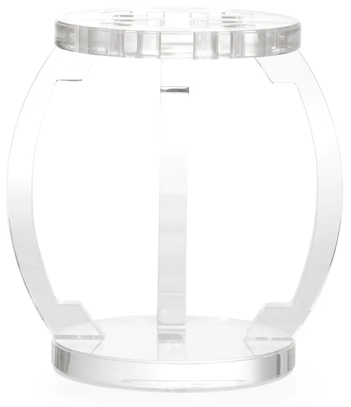 Chelsea House 385247 Lucite Garden Stool Chelsea House 385247 Lucite Garden Stool