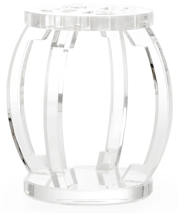 Chelsea House 385247 Lucite Garden Stool Chelsea House 385247 Lucite Garden Stool