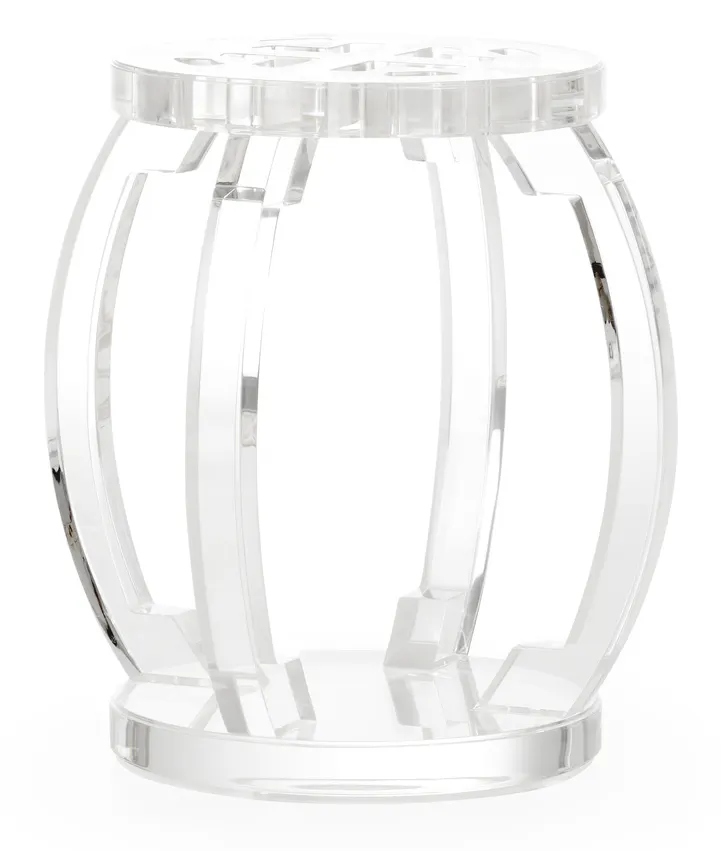 Chelsea House 385247 Lucite Garden Stool Chelsea House 385247 Lucite Garden Stool