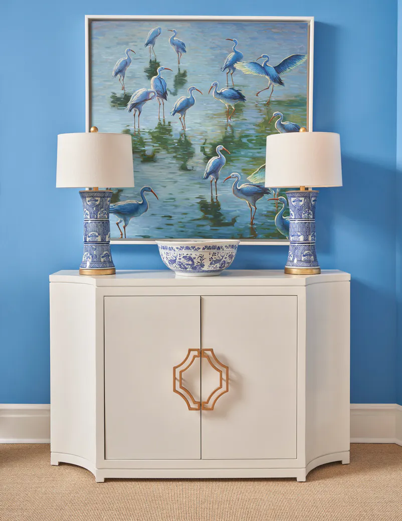 Chelsea House 385268 Jean Credenza White Chelsea House 385268 Jean Credenza White