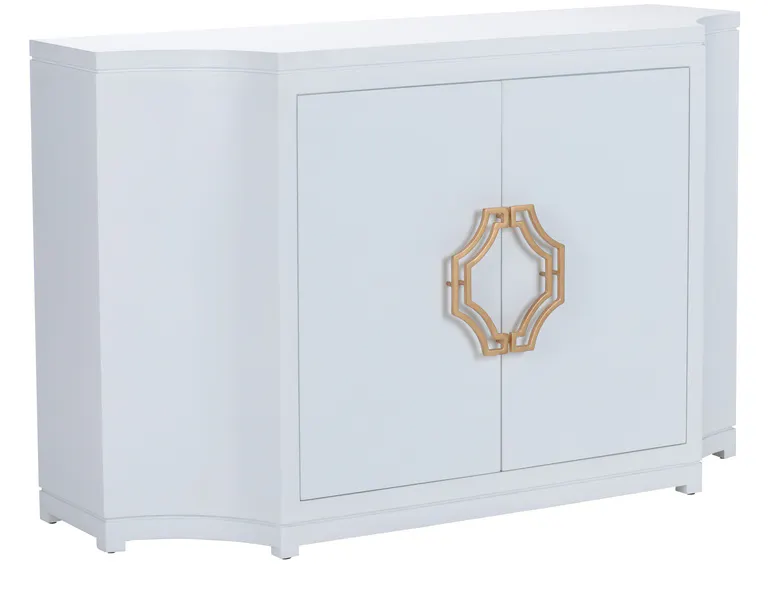 Chelsea House 385268 Jean Credenza White Chelsea House 385268 Jean Credenza White