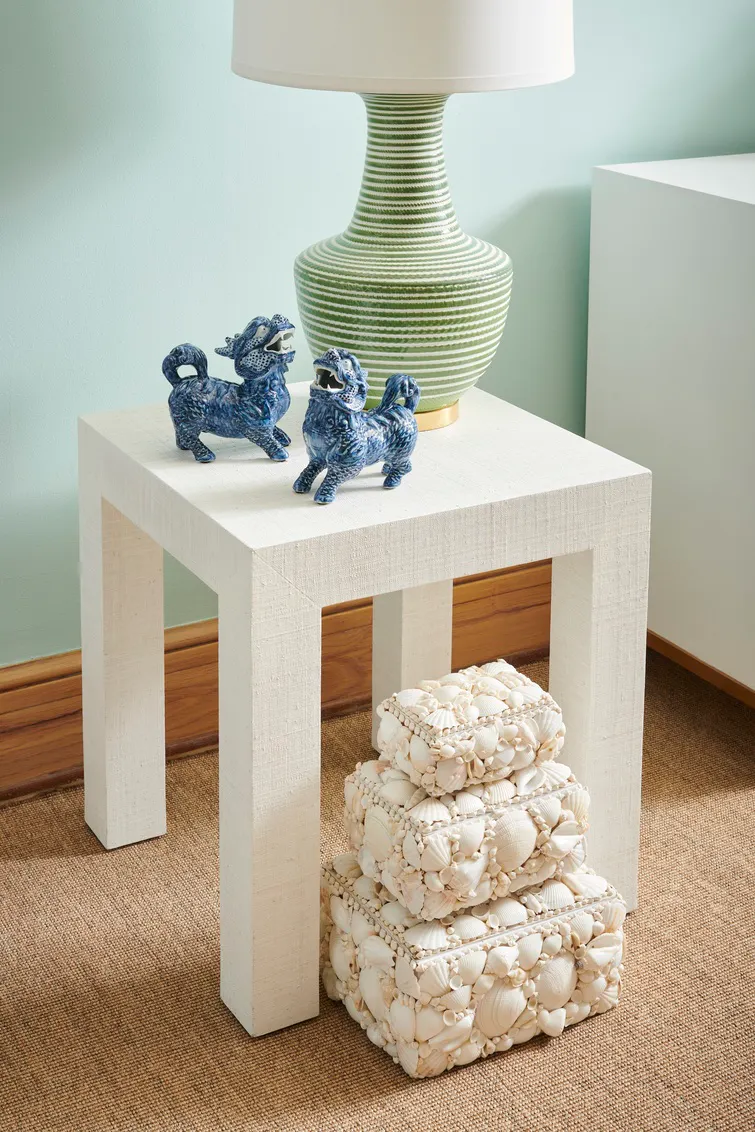 Chelsea House 385288 Sanibel Side Table White Chelsea House 385288 Sanibel Side Table White