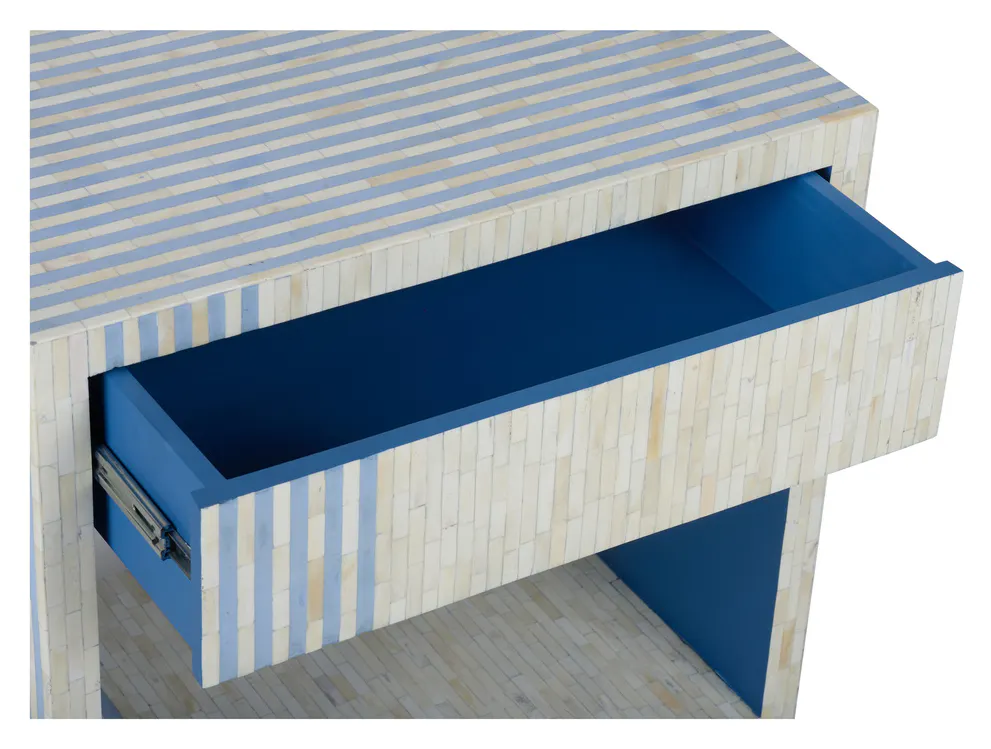 Chelsea House 385296 Bedside Table Blue Chelsea House 385296 Bedside Table Blue