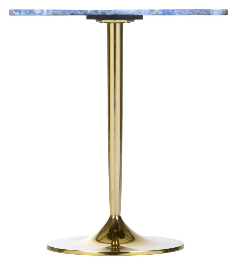 Chelsea House 385299 Petal Side Table Blue Chelsea House 385299 Petal Side Table Blue