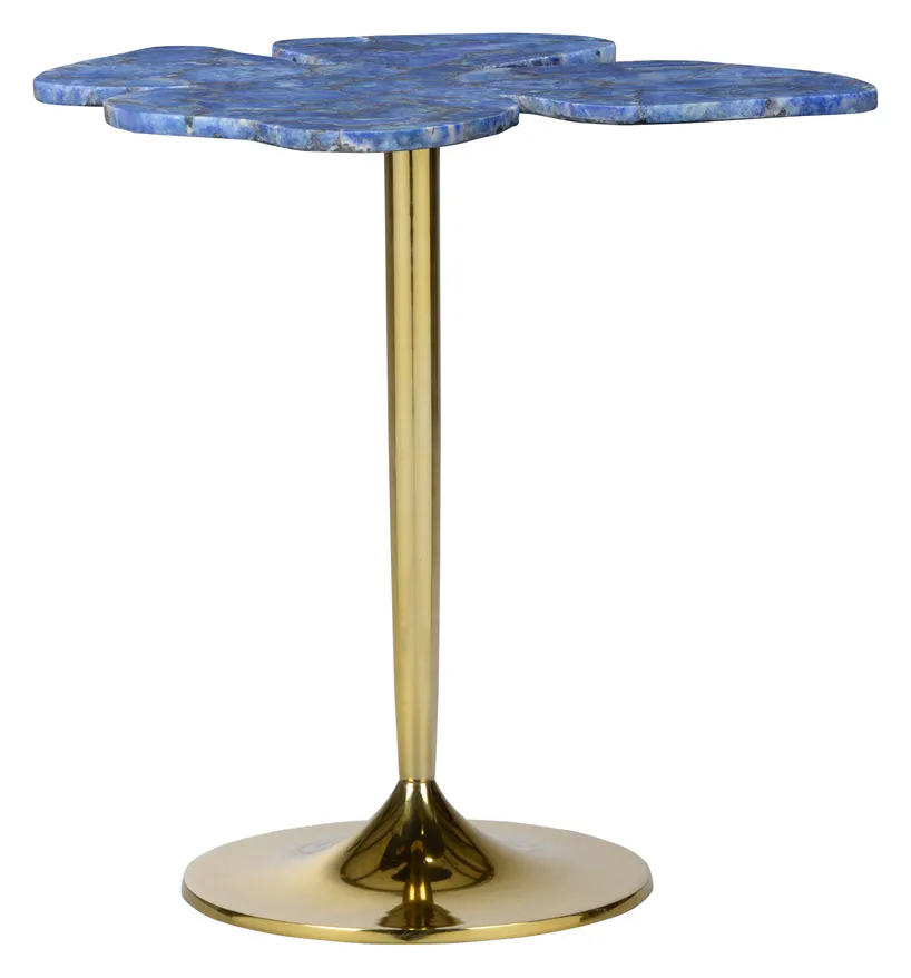 Chelsea House 385299 Petal Side Table Blue Chelsea House 385299 Petal Side Table Blue