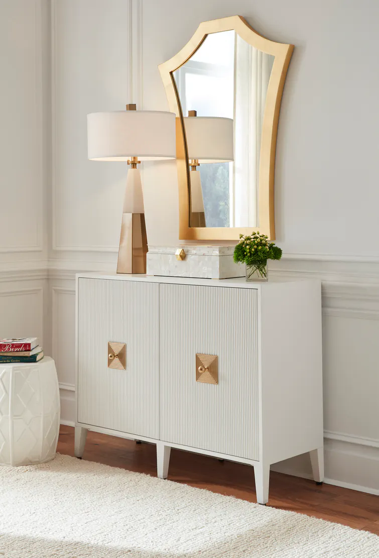 Chelsea House 385333 Andreu Garden Stool White Chelsea House 385333 Andreu Garden Stool White