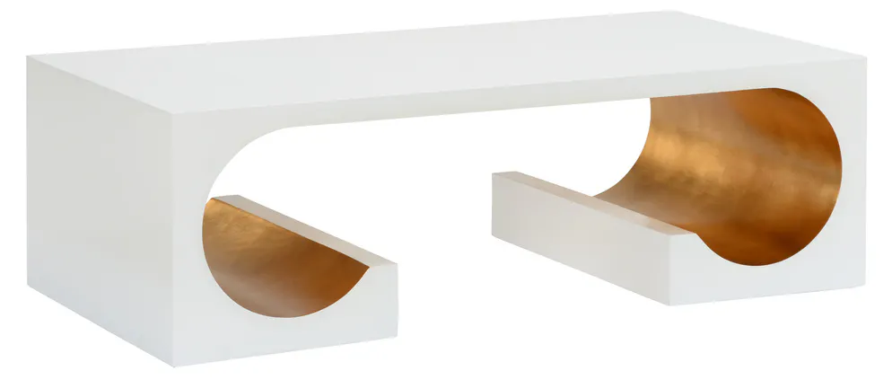 Chelsea House 385418 Equinox Cocktail Table White Chelsea House 385418 Equinox Cocktail Table White