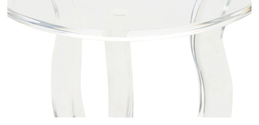 Chelsea House 385421 London Side Table Clear Chelsea House 385421 London Side Table Clear