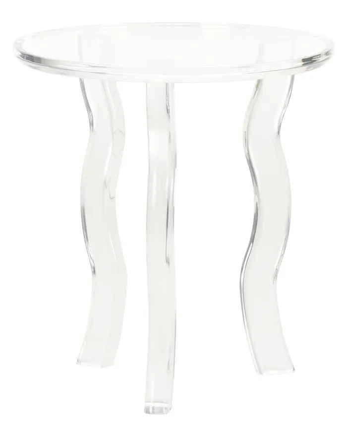 Chelsea House 385421 London Side Table Clear