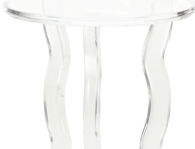 Chelsea House 385421 London Side Table Clear Chelsea House 385421 London Side Table Clear