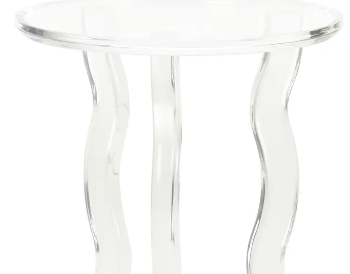 Chelsea House 385421 London Side Table Clear Chelsea House 385421 London Side Table Clear