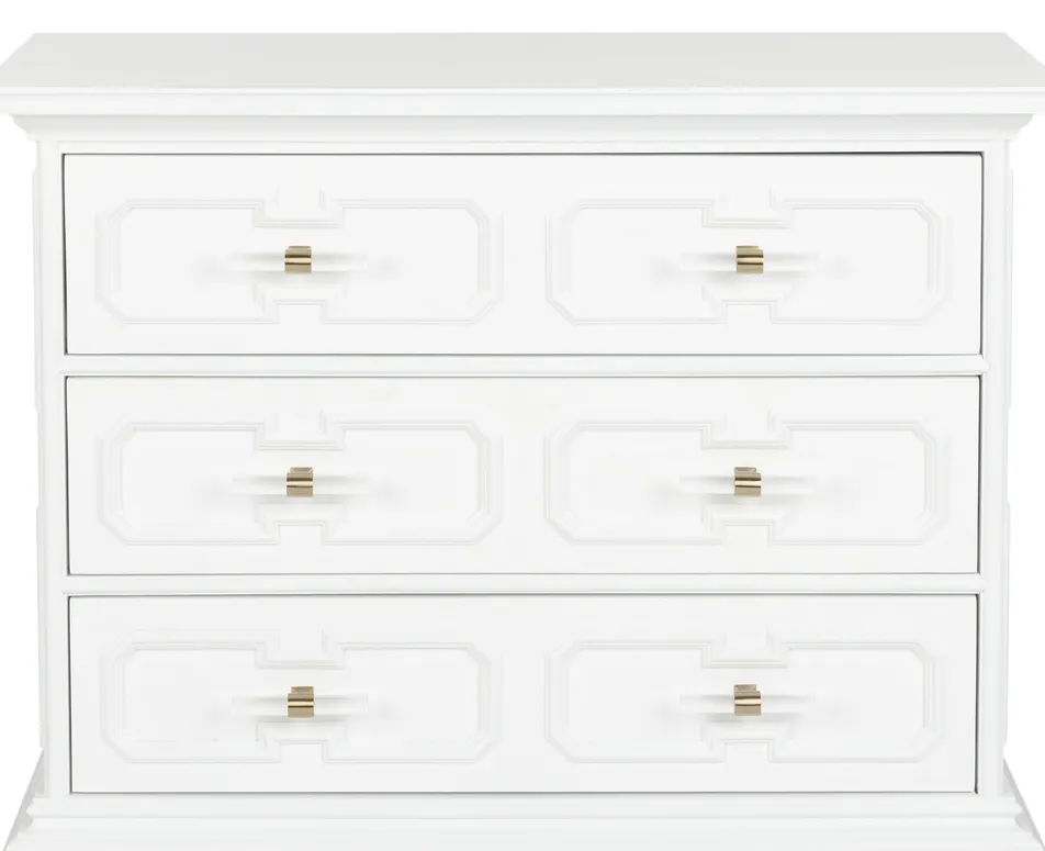 Chelsea House 385693 River Street Chest White Chelsea House 385693 River Street Chest White