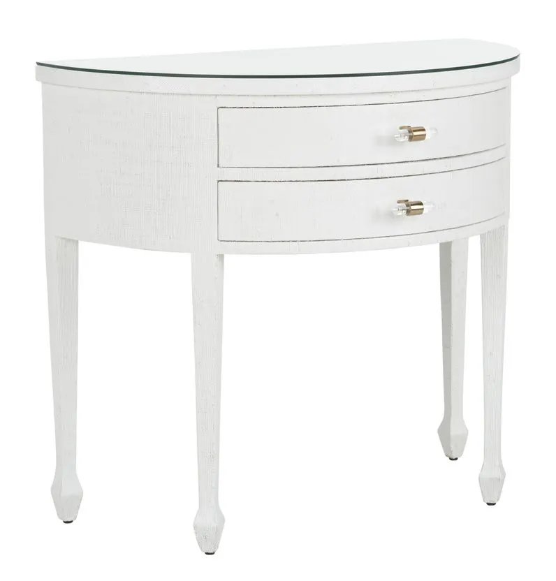 Chelsea House 385702 George III Demilune – White