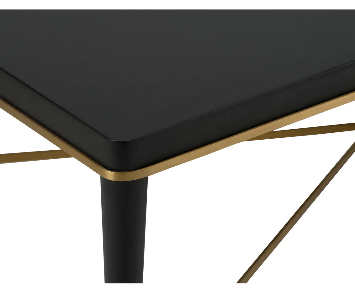Chelsea House 385794 Hamlet Cocktail Table Black Chelsea House 385794 Hamlet Cocktail Table Black