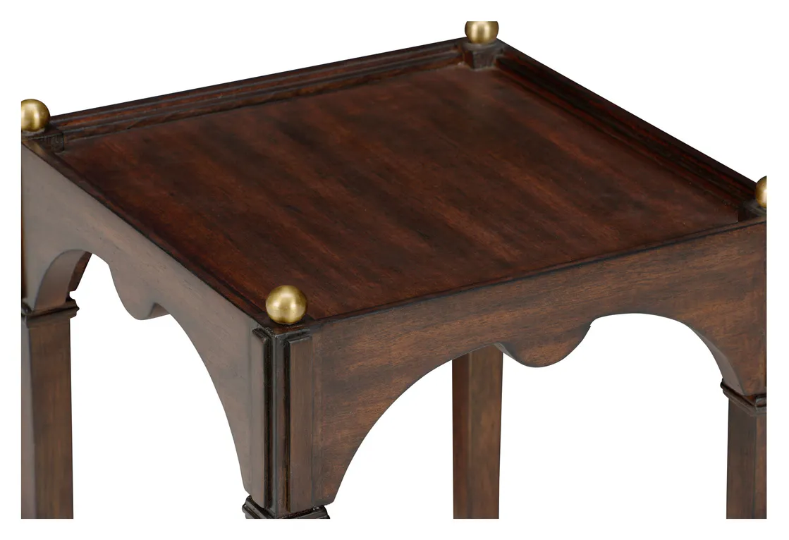 Chelsea House 385800 Kent Drinks Table Mahogany Chelsea House 385800 Kent Drinks Table Mahogany