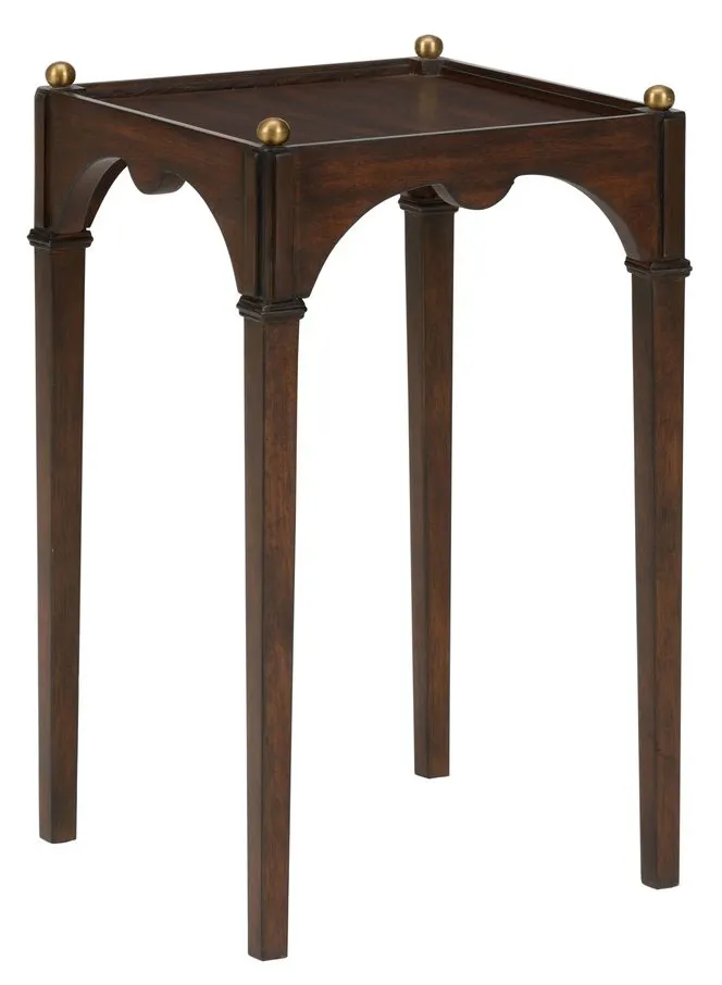 Chelsea House 385800 Kent Drinks Table Mahogany
