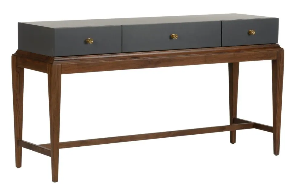 Chelsea House 385809 Emery Console Gray