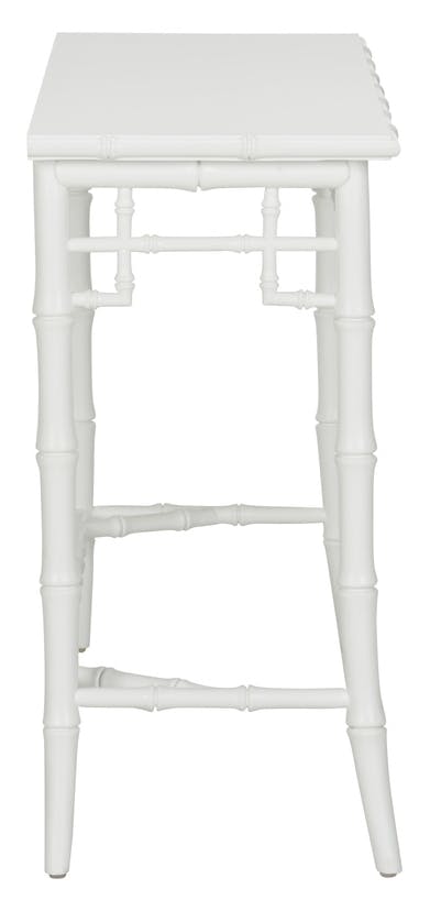 Chelsea House 385904 Bamboo Console White Chelsea House 385904 Bamboo Console White