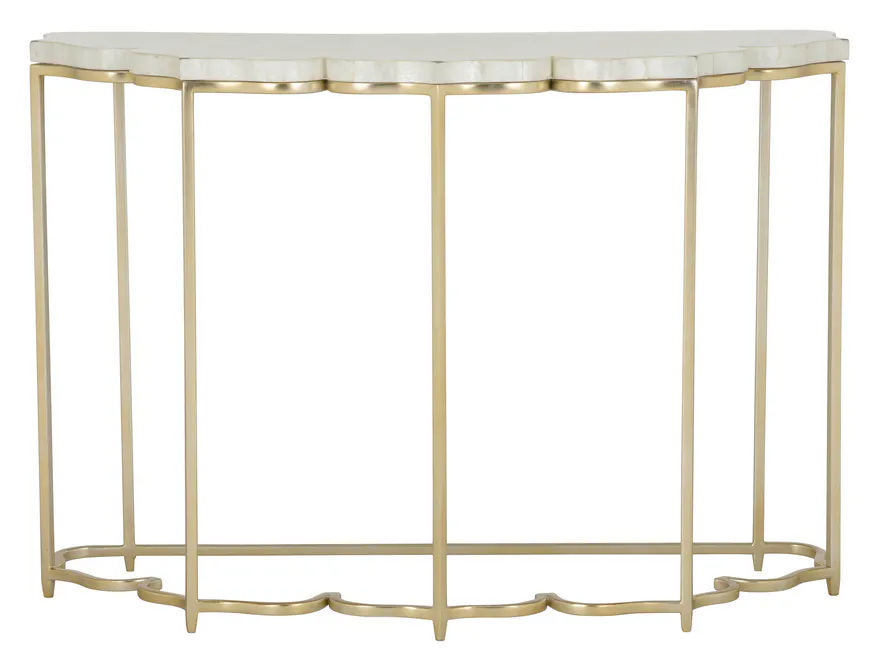Chelsea House 385918 Lotus Flower Console Chelsea House 385918 Lotus Flower Console