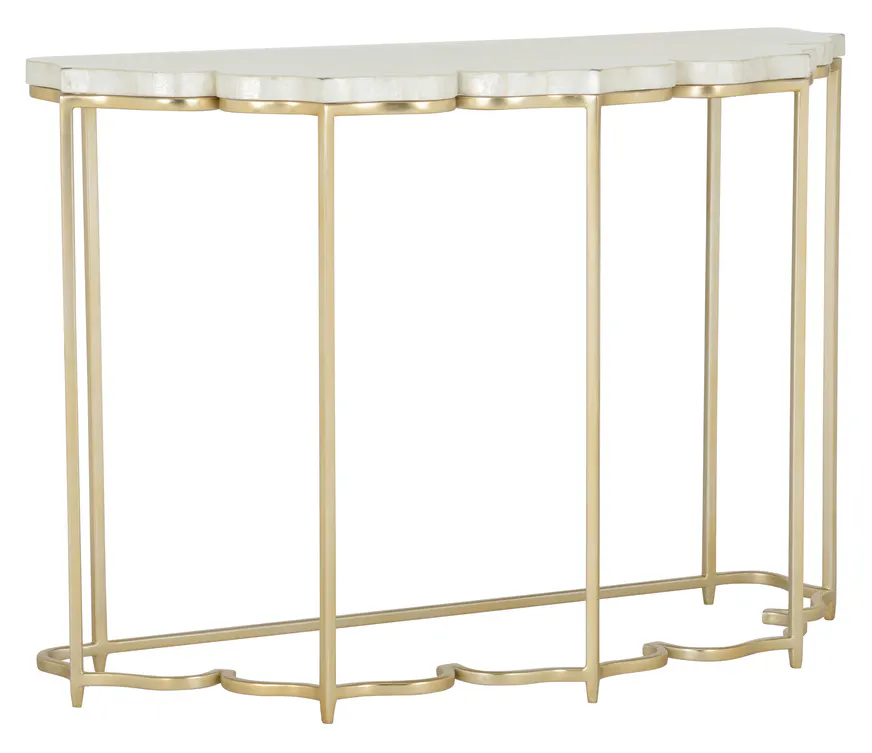 Chelsea House 385918 Lotus Flower Console Chelsea House 385918 Lotus Flower Console