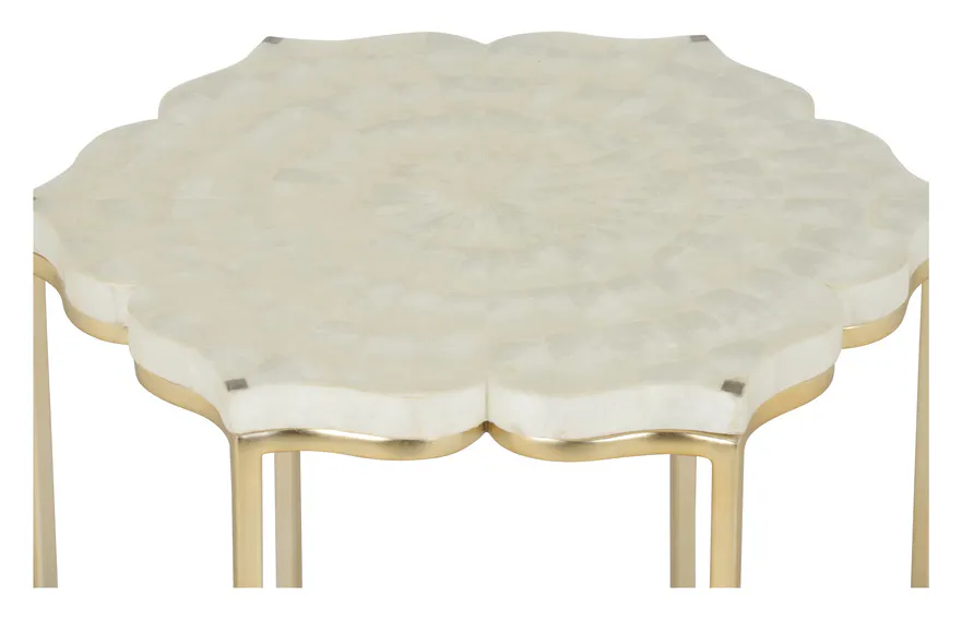 Chelsea House 385920 Lotus Flower Side Table Chelsea House 385920 Lotus Flower Side Table