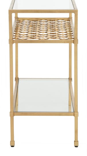 Chelsea House 385954 Pacific Coast Console Table Gold Chelsea House 385954 Pacific Coast Console Table Gold