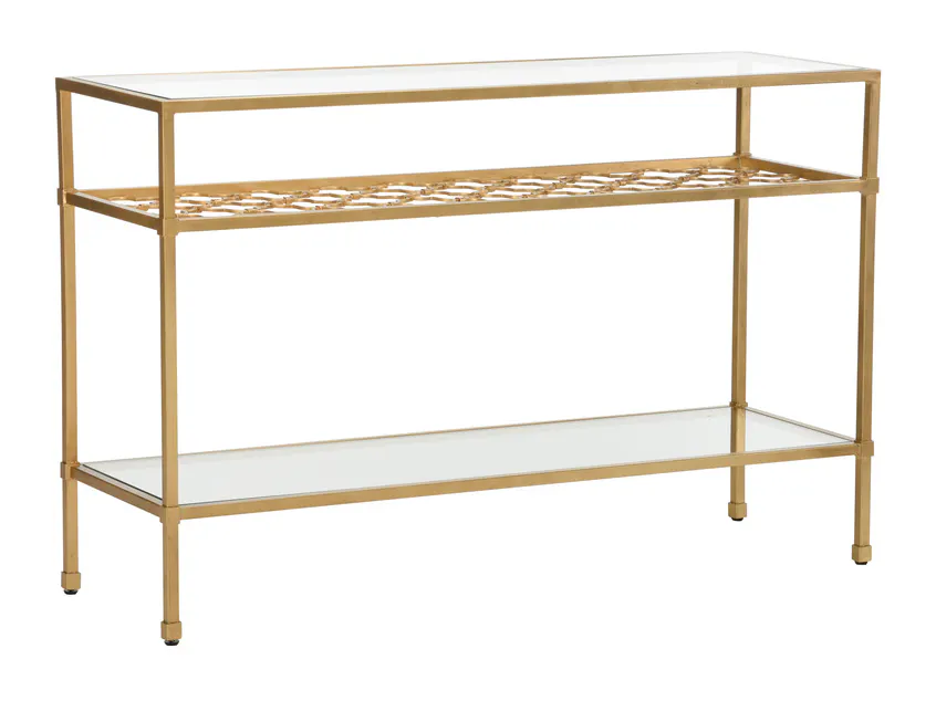 Chelsea House 385954 Pacific Coast Console Table Gold Chelsea House 385954 Pacific Coast Console Table Gold