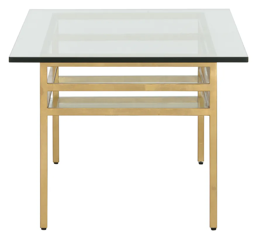 Chelsea House 385967 Treasury Coffee Table Gold Chelsea House 385967 Treasury Coffee Table Gold