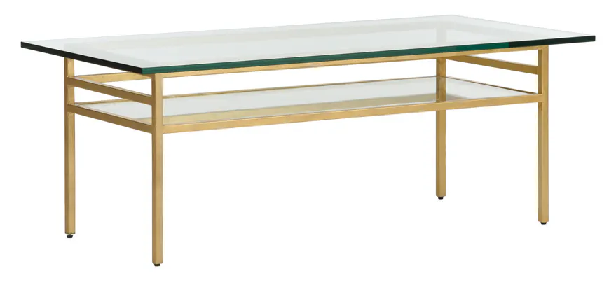 Chelsea House 385967 Treasury Coffee Table Gold Chelsea House 385967 Treasury Coffee Table Gold