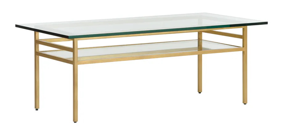 Chelsea House 385967 Treasury Coffee Table Gold Chelsea House 385967 Treasury Coffee Table Gold