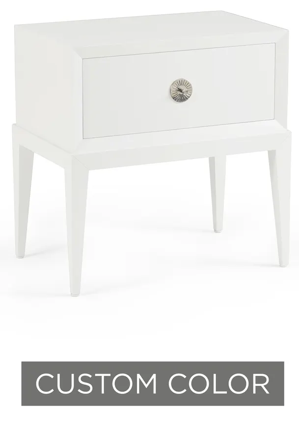 Wildwood Furniture 400004-CUSTOM Beveled Side Chest - 1 Drawer Wildwood Furniture 400004-CUSTOM Beveled Side Chest - 1 Drawer