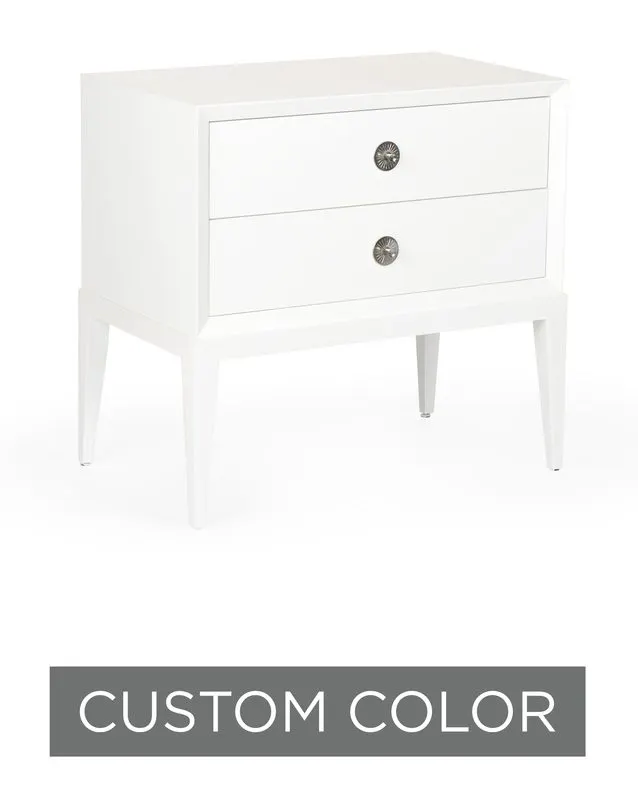 Wildwood Furniture 400005-CUSTOM Beveled Side Chest 2 Drawers