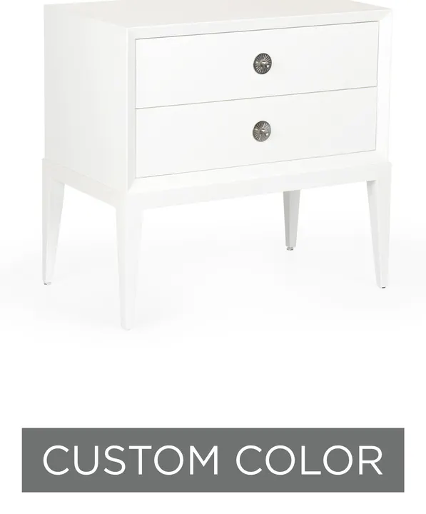 Wildwood Furniture 400005-CUSTOM Beveled Side Chest 2 Drawers Wildwood Furniture 400005-CUSTOM Beveled Side Chest 2 Drawers