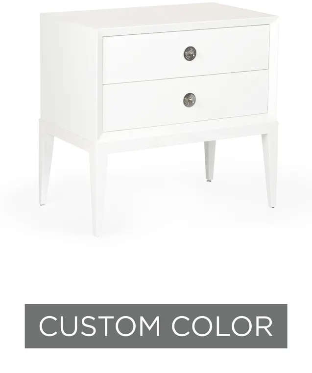 Wildwood Furniture 400005-CUSTOM Beveled Side Chest 2 Drawers Wildwood Furniture 400005-CUSTOM Beveled Side Chest 2 Drawers
