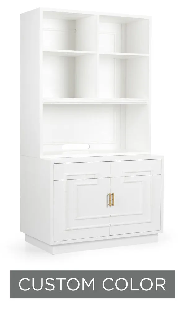 Wildwood Furniture 400051-CUSTOM Bamboo Cabinet And Etagere
