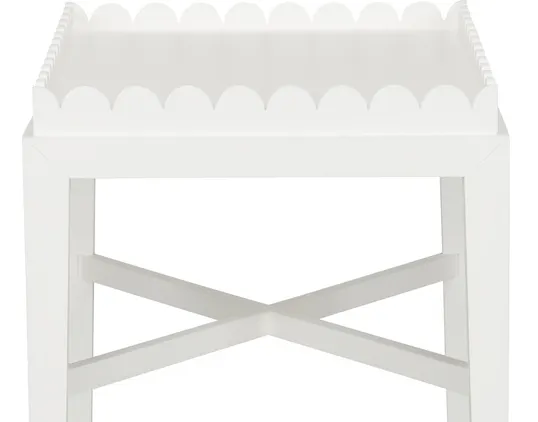 Wildwood Furniture 400063-CUSTOM Scallop Side Table Wildwood Furniture 400063-CUSTOM Scallop Side Table