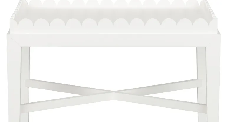 Wildwood Furniture 400063-CUSTOM Scallop Side Table Wildwood Furniture 400063-CUSTOM Scallop Side Table