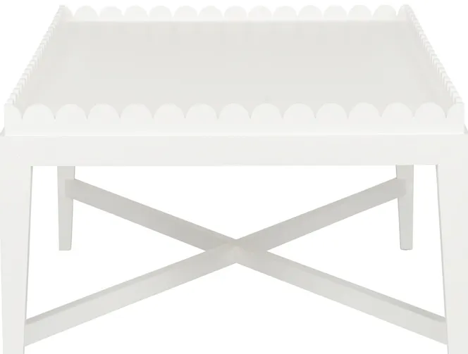 Wildwood Furniture 400064-CUSTOM Scallop Coffee Table Wildwood Furniture 400064-CUSTOM Scallop Coffee Table