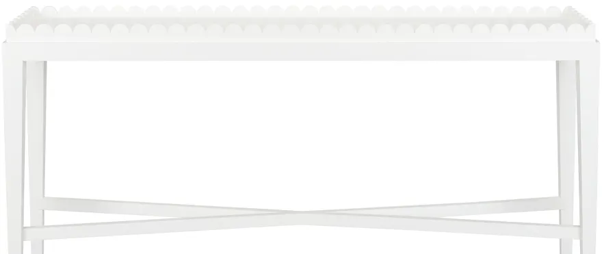 Wildwood Furniture 400065-CUSTOM Scallop Console Table Wildwood Furniture 400065-CUSTOM Scallop Console Table