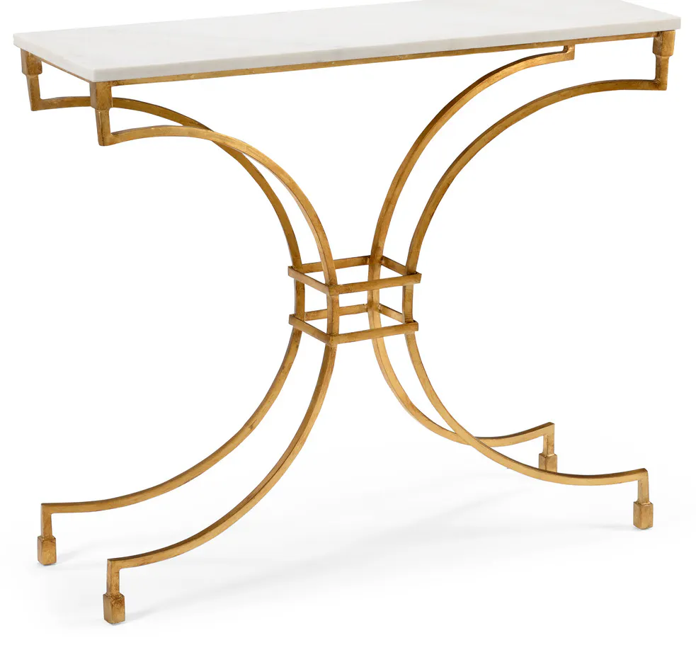 Wildwood Furniture 490057 Kara Console Table Gold Wildwood Furniture 490057 Kara Console Table Gold